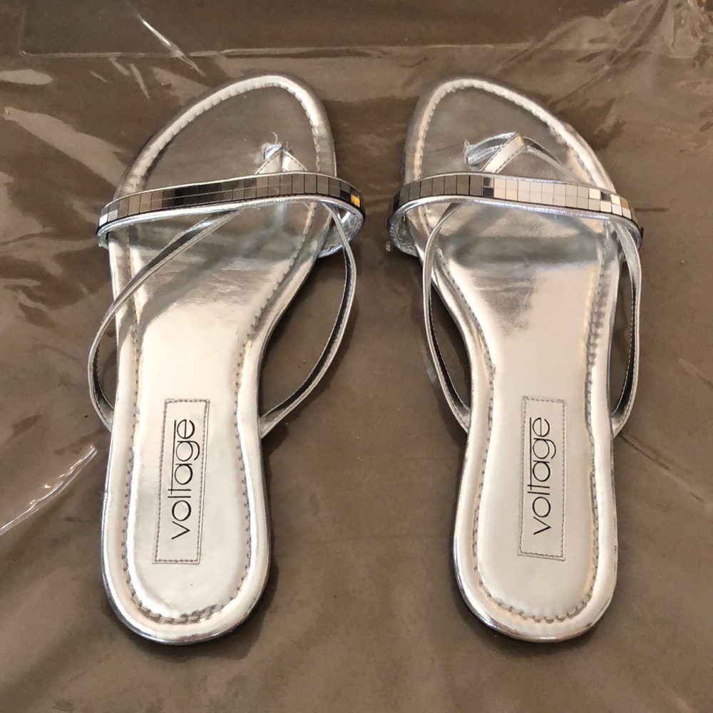 Beautiful Silver Sandals